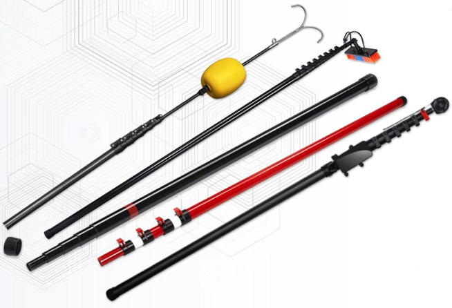 Es pot utilitzar per a pals telescòpics?