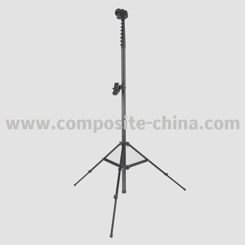 Pal de càmera telescòpic de fibra de carboni